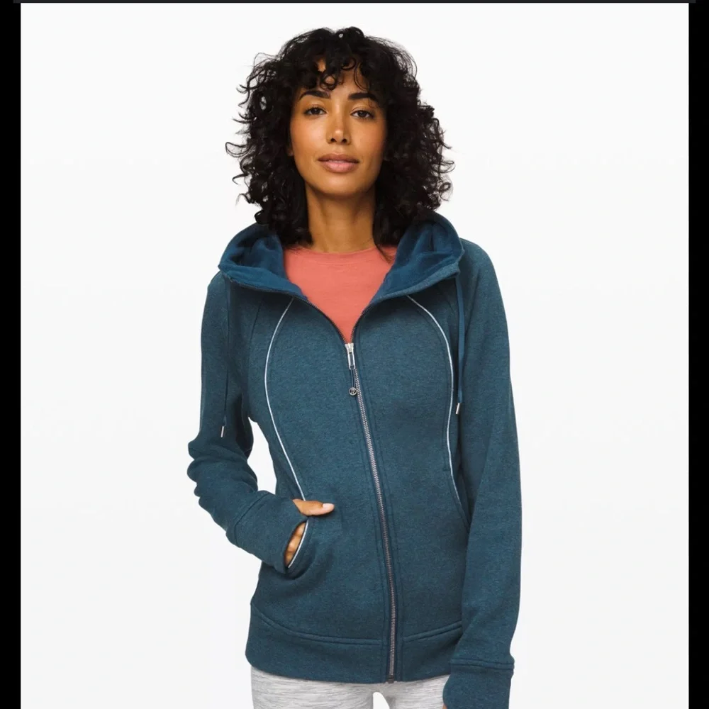 Lululemon Lined Scuba Zip Up Hoodie - Picture 3 of 6